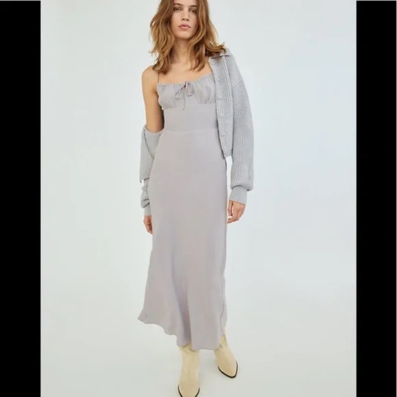 Aritzia Pink Bellow Dress - Picture 3 of 5